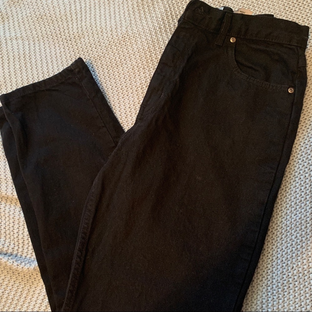 Vintage High Waisted Straight Leg Jeans